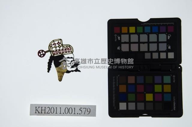 皮影戲偶頭-丑藏品圖，第1張