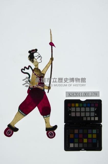 皮影戲全身偶-哪吒藏品圖，第1張