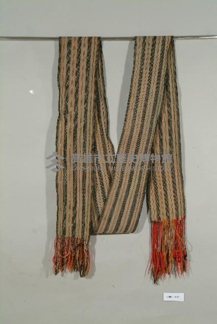 卑南族手織肩帶-1藏品圖，第1張