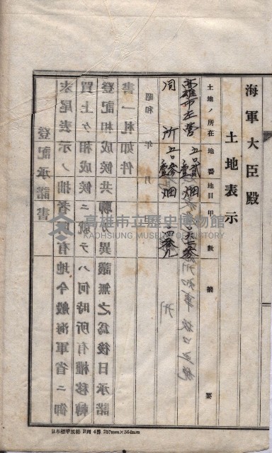 海軍關係賣拂綴藏品圖，第161張