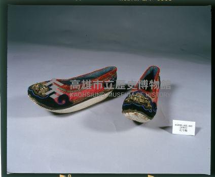 船形底繡花鞋藏品圖，第1張