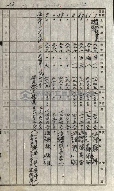 策源地追加買收書類藏品圖，第61張