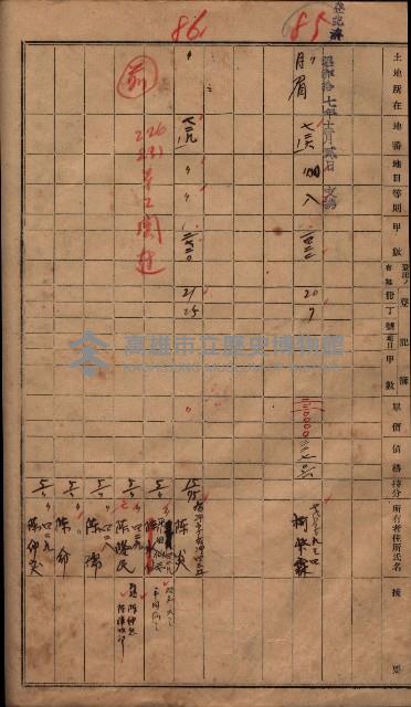 馬臨營第七三號（後協）藏品圖，第61張