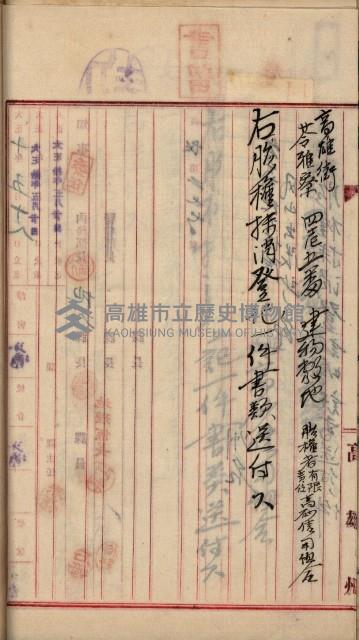 州財產－罹災救助基金所屬地ニ関スル登記原議書
（罹災救助－二十之五）藏品圖，第61張