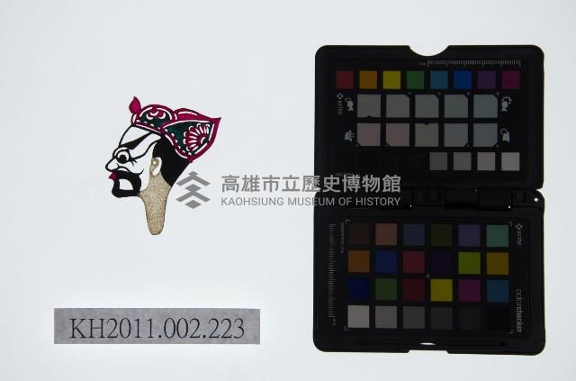 皮影戲偶頭-淨藏品圖，第1張