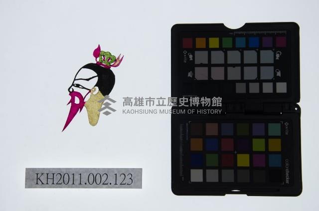 皮影戲偶頭-末藏品圖，第1張