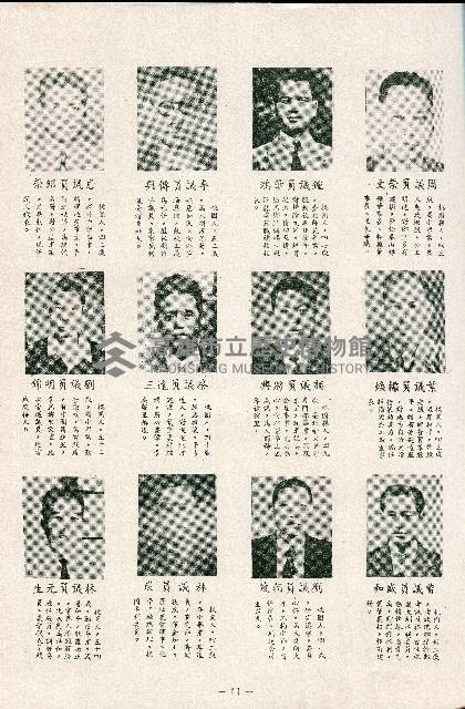 《台灣省首屆議壇暨基層政治概錄》藏品圖，第120張