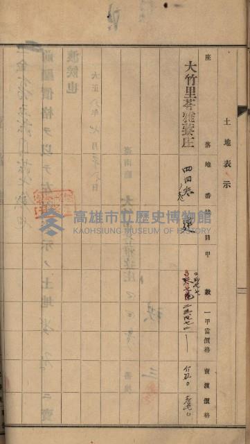 州財產－罹災救助買收土地登記藏品圖，第122張