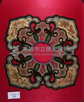 如意形暗八仙雲肩藏品圖，第1張