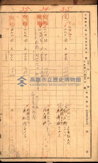 草衙（買收關係－卅八之四）藏品圖，第21張