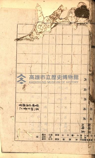 州有墓地臺帳（旗山郡）藏品圖，第21張