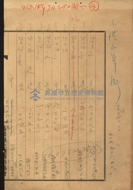 州有地賣拂綴－特別會計所屬
（重工業用地十二之四）藏品圖，第22張