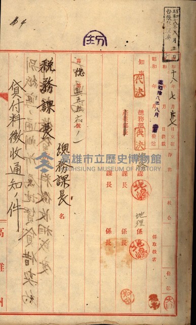 州有地貸付綴（高雄市）藏品圖，第22張