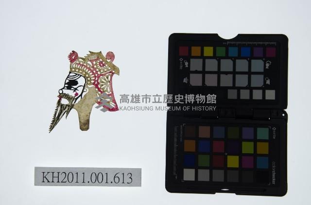 皮影戲偶頭-末藏品圖，第1張