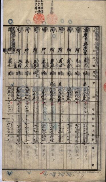 林德宮、五塊厝登記濟證綴
（林德官、五塊厝關係－九之三）藏品圖，第511張