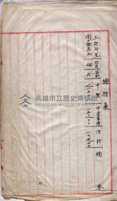 土地使用、土壤採取－十七號用地關係藏品圖，第111張