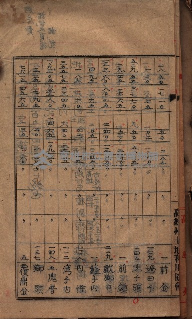 諸稅關係書綴藏品圖，第11張