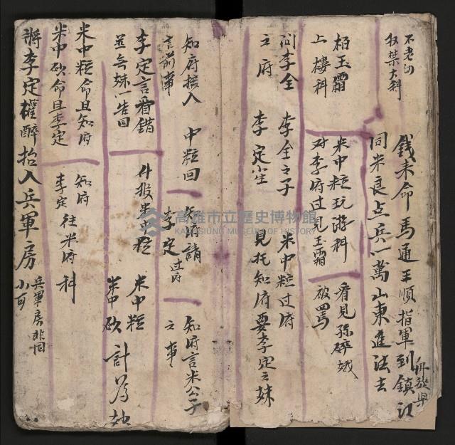 皮影戲劇本《粉粧樓 第二冊》藏品圖，第11張