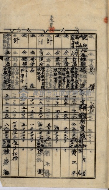 內惟海軍用地及建物移轉二關スル件藏品圖，第11張