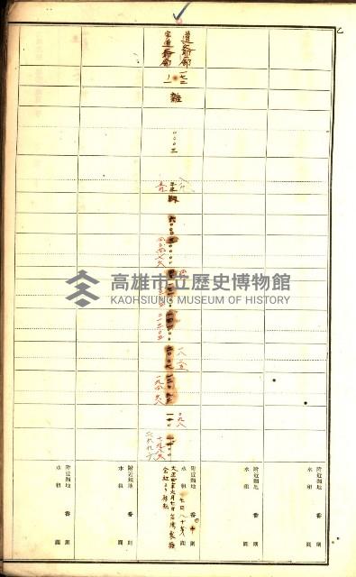 鳳山郡（官有地價格一筆限調書）藏品圖，第11張
