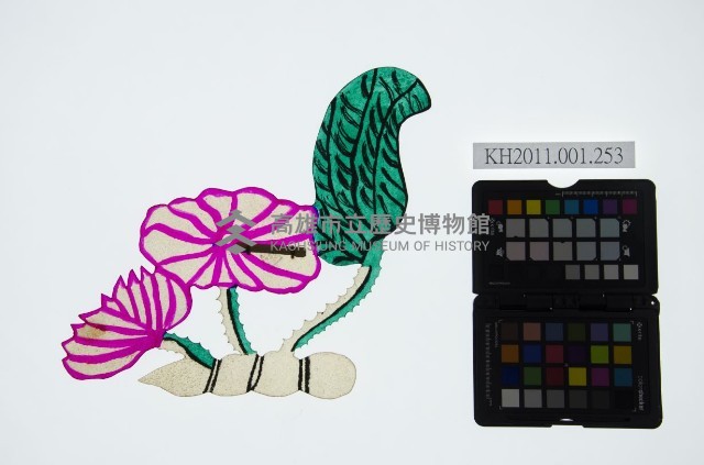 皮影戲道具偶-蓮花藏品圖，第1張