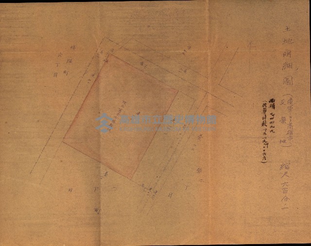 陸軍用地關係綴（評價關係）藏品圖，第165張