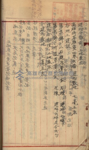 州財產－罹災救助基金所屬地ニ関スル登記原議書
（罹災救助－二十之五）藏品圖，第152張