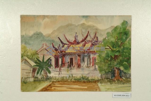 水彩畫：林德官代天府藏品圖，第1張