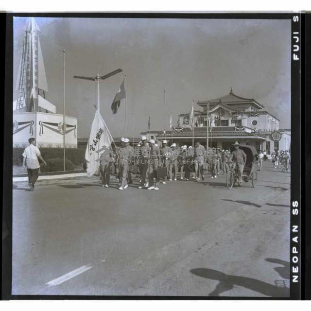 省運選手到達高雄車站藏品圖，第1張