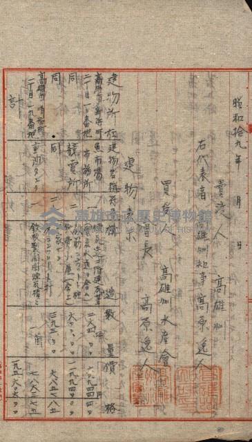 州所屬士地建物拂下綴（水產會）藏品圖，第51張