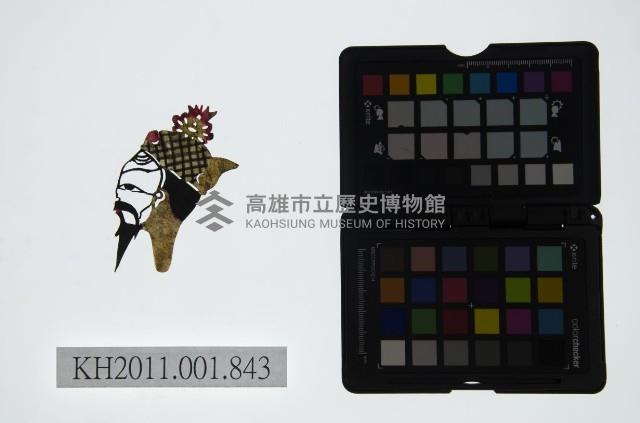 皮影戲偶頭-末藏品圖，第1張