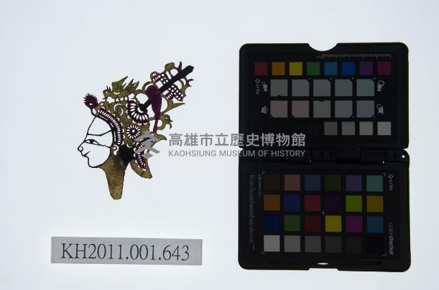 皮影戲偶頭-生藏品圖，第1張