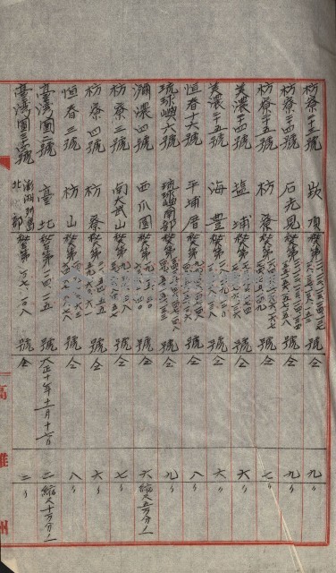 祕密地圖ニ關スル書類（高雄州）藏品圖，第445張