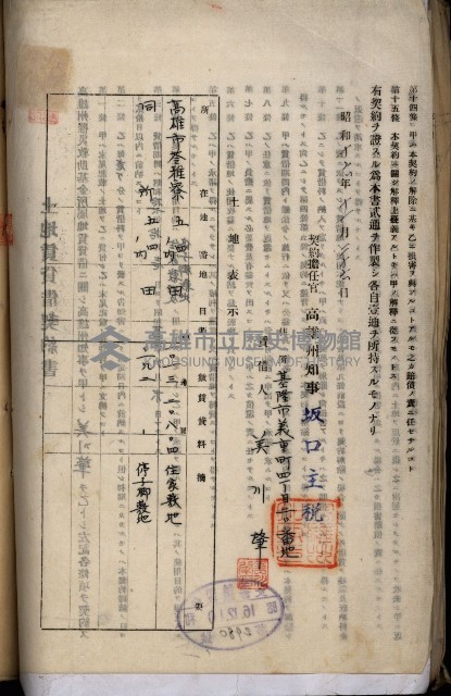 罹災救助基金土地契約解除（高雄市）藏品圖，第40張