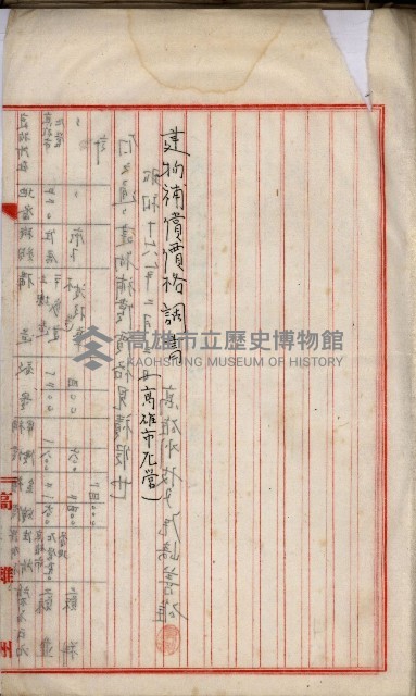 內惟海軍用地及建物移轉二關スル件藏品圖，第41張