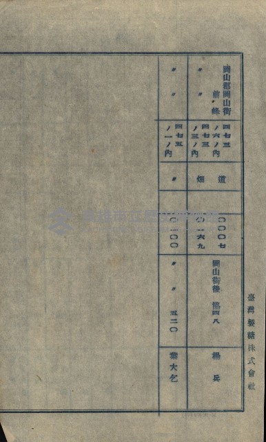 臺灣製糖株式會社土地買收藏品圖，第42張