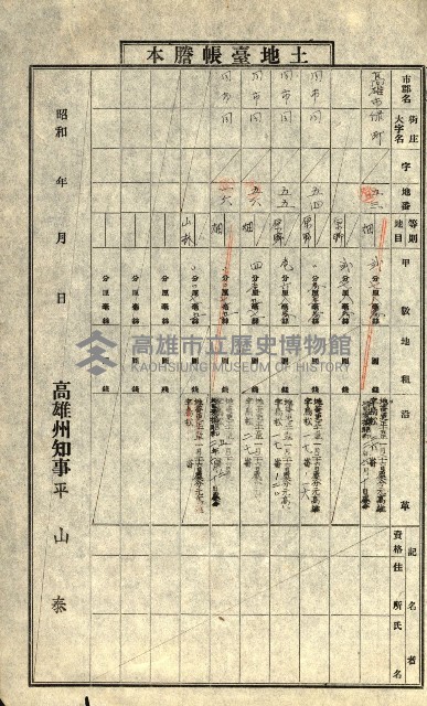 陸軍用地藏品圖，第292張