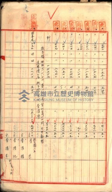 買收調書－左營、前峰尾、埤子頭、內惟
（買收關係－卅八之十）藏品圖，第191張