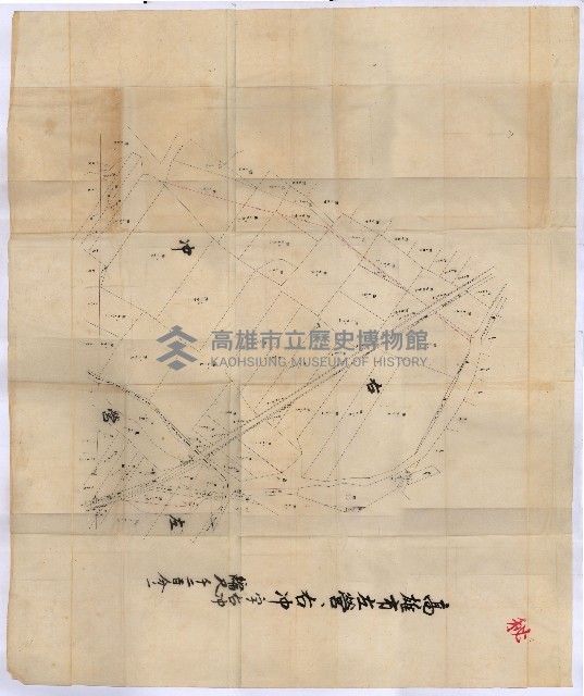 高臨營第五號A1號用地買收
（左營、右冲）藏品圖，第191張