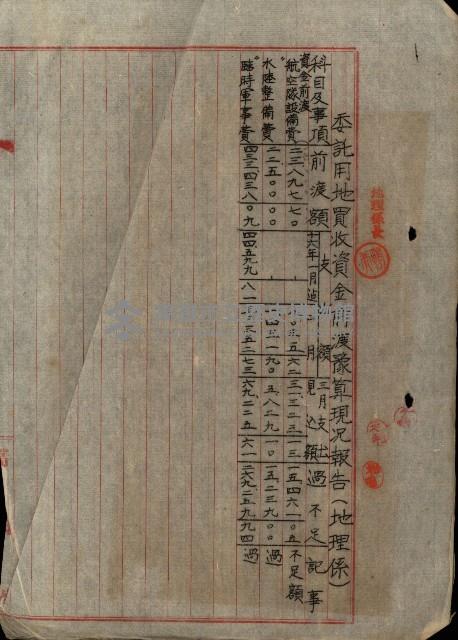 海軍豫算關係藏品圖，第583張