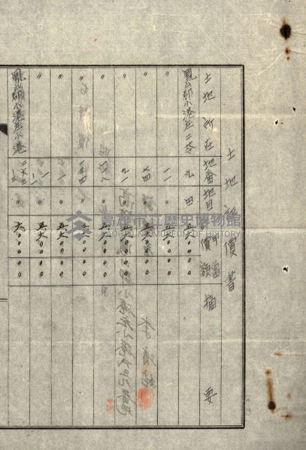 陸軍用地關係綴（評價關係）藏品圖，第83張