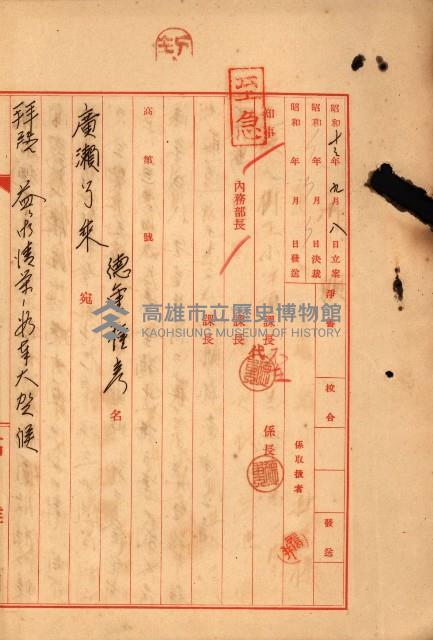 大谷光瑞猊下買收書類藏品圖，第82張