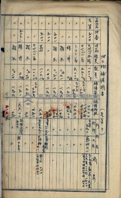 內惟海軍用地及建物移轉二關スル件藏品圖，第81張