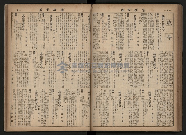 《高雄市政合訂本第三冊（50期-75期）》藏品圖，第80張