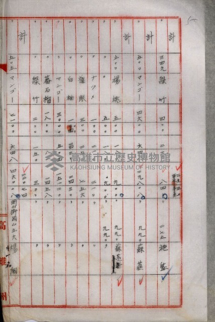 土地買收綴
（內惟、前峯尾、埤子頭、左營）藏品圖，第81張