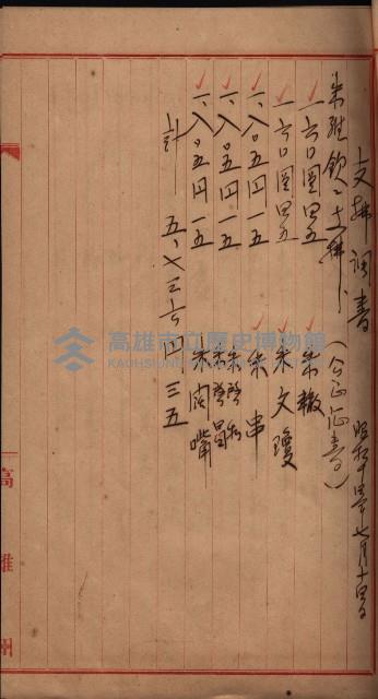 祭祀公業朱大經－買收登記關係書類
（買收關係－卅八之十九）藏品圖，第81張