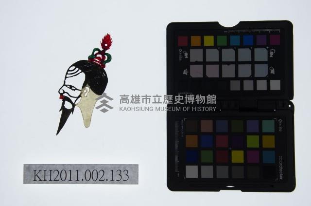 皮影戲偶頭-末藏品圖，第1張