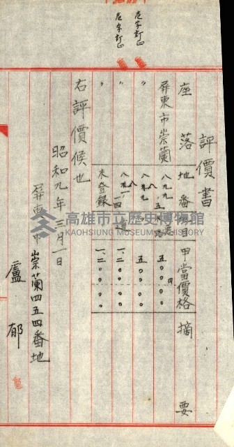 陸軍用地藏品圖，第131張
