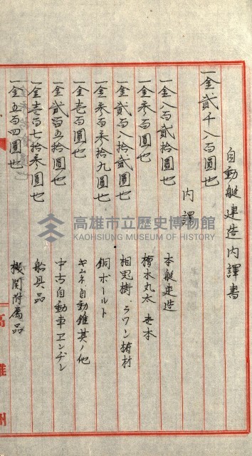 州有船舶雜件綴藏品圖，第31張