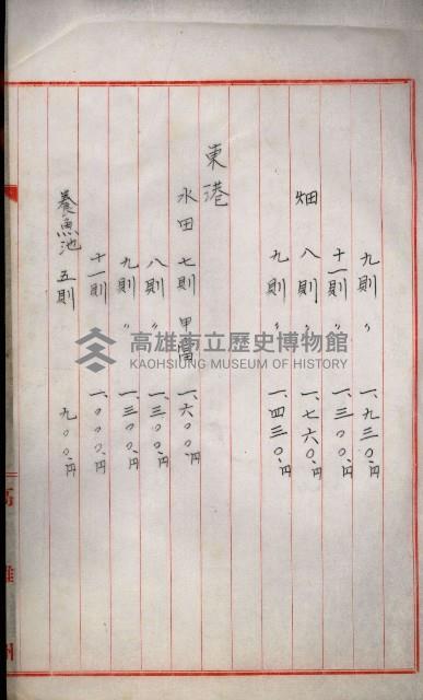 海軍與高雄州土地交換相關文件藏品圖，第31張